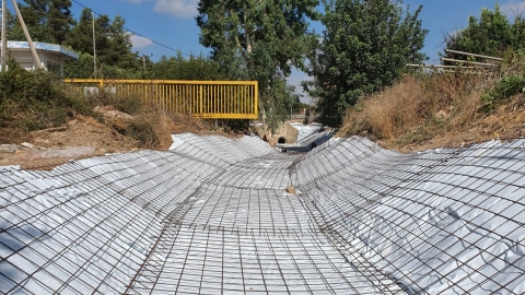 כניסה לשעלבים - הסדרת ניקוז על ידי נתיבי ישראל.jpeg