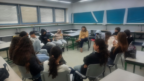 סדנאות עיבוד של בני הנוער בכנס כדי להטמיע את הכלים שהם למדו.jpeg
