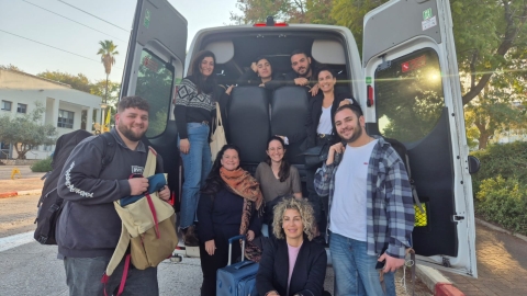 תמונה קבוצתית של רכזי הנוער מהמועצה שהגיעו לכנס.jpeg