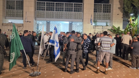 התכנסות ברחבת אשכול המפיס של אנשי מגב.jpg